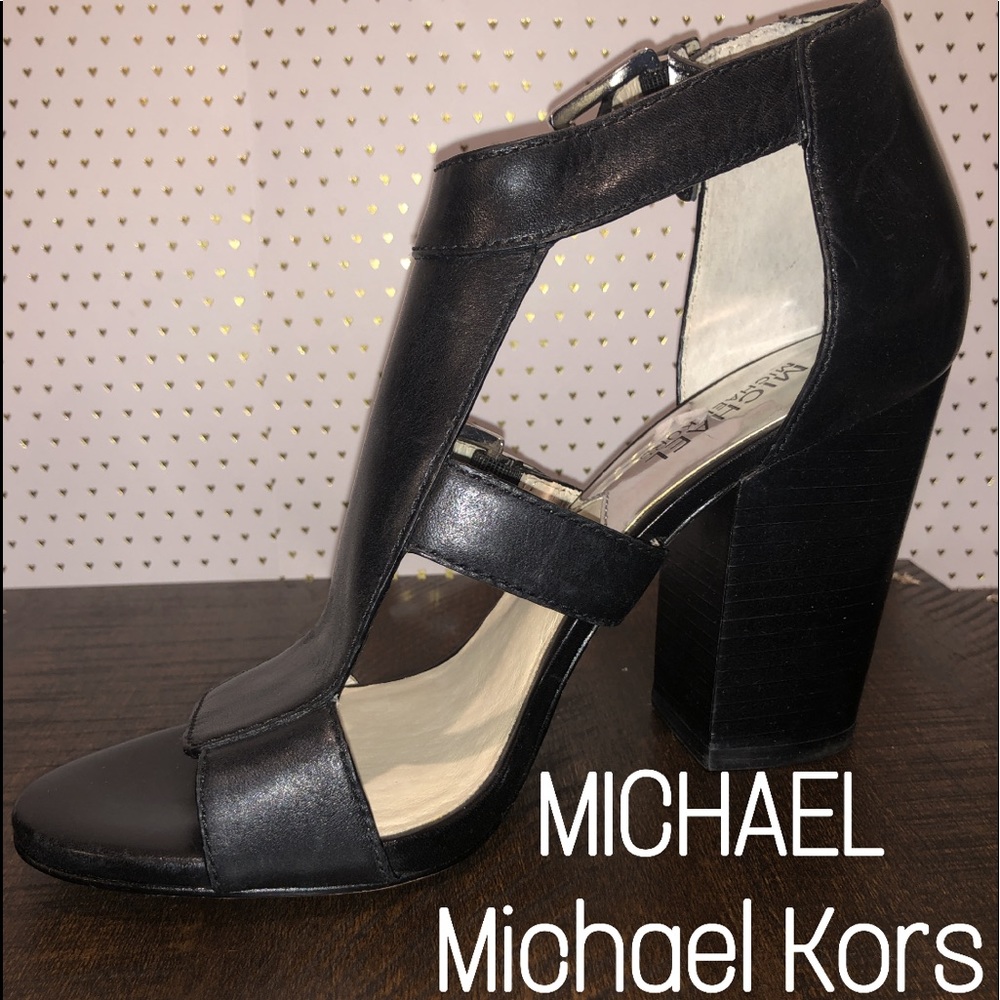 Michael Michael Kors Robin T-Strap Heels